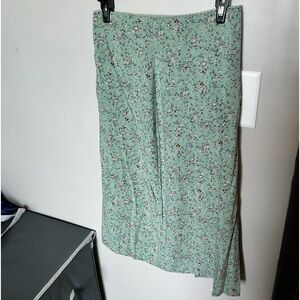 Green Tube Skirt